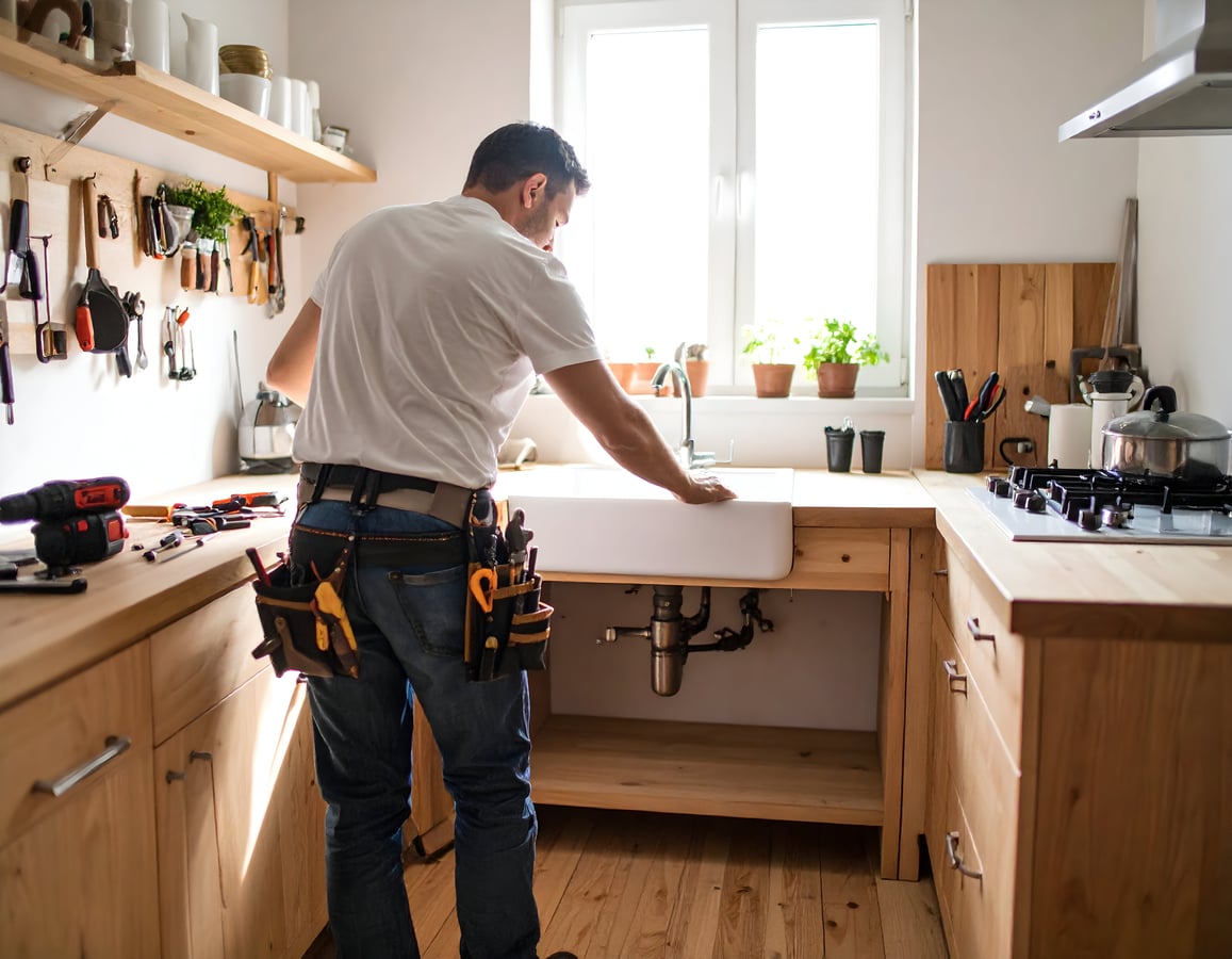 kitchen sink plumbing